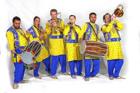 Our Indian Brass Brand is available for hire for Indian festivals in London & the UK.