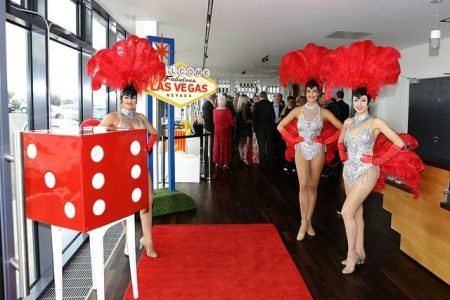 Las Vegas showgirls for hire. Book our Sparkling Showgirls for corporate events in Stourbridge & the UK.
