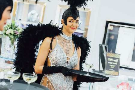 Showgirls for hire. Book our Las Vegas Showgirls for Hollywood-themed events in London & the UK.