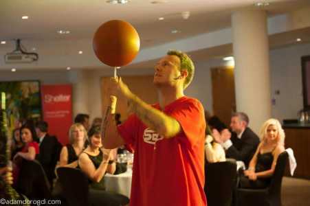 Freestyle Basketball Show for hire. Book our Basketball Freestylers for corporate events in London & the UK.