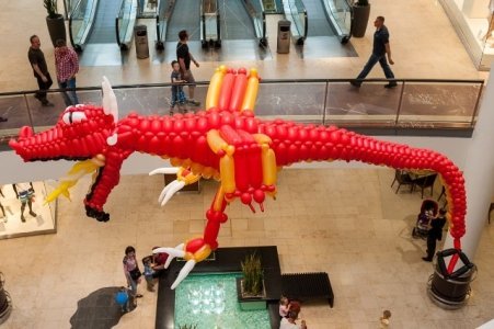 Our balloon sculptors are available to book for product launches in London & the UK.