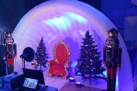 Santa's Grotto Photo Booth 1