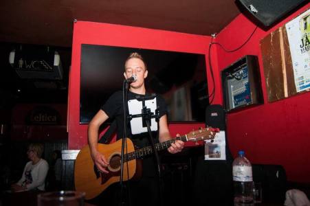 Our solo vocalist and guitarist is available to hire in London & the UK.