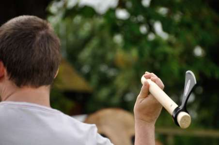 Axe throwing experience for hire. Our axe-throwing experience is available to book for family fun days in London & the UK.