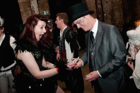 Corporate events magician for hire in across the UK.