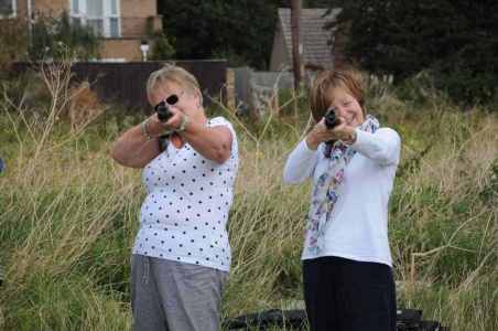 Our Laser Pigeon Shooting service is available for hire for product launches in London & the UK.