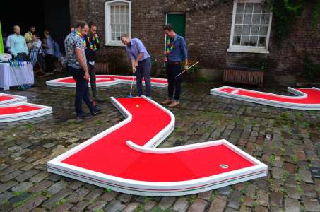 Portable Mini Golf Course Hire For Events