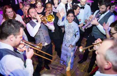 Hire our live party orchestra for corporate functions in London.