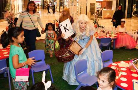 Treasure Hunt in Wonderland for hire. Our Alice in Wonderland-themed Treasure Hunt is available to book for children's events in London & the UK.