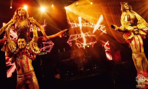 Musical cabaret show available to book for private parties in the UK.