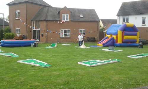 Our Mini Golf Course is available to book for your summer event in London & the UK.