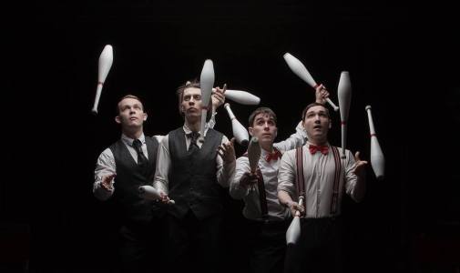 Juggling shows for hire. Book our circus performers for product launches in the UK & London.