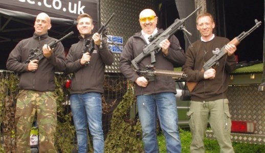 Our Mobile Firing Range is available to hire for your event in London & the UK.