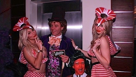Charlie & the Chocolate Factory-themed entertainment for hire. Book our Willy Wonka lookalike for corporate events in the UK & London.