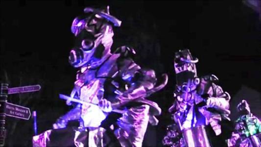 LED Drumming Robots 3