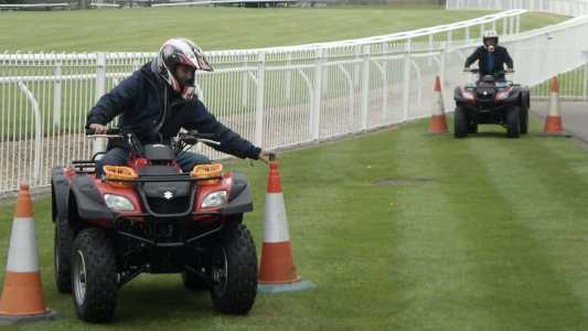 Our Quad Bike racing is available to book for your summer festival in London & the UK.