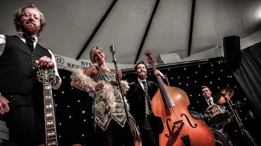 Our vintage jazz band will bring entertainment to your event