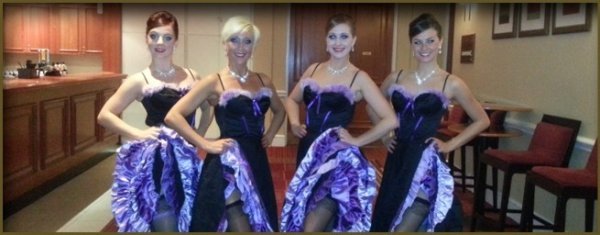 Our Can-Can Girls are available for hire for private events in London & the UK.