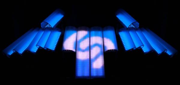 Bespoke LED entertainment for logo reveals in the UK.