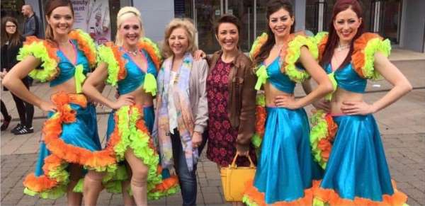 Professional dancers for hire. Our Fruity Flamenco dancers are available to book for Brazilian-themed events in London & the UK.