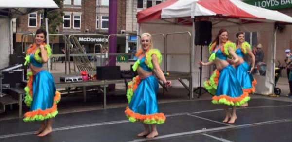 Fruity Flamenco Dancers for hire. Book the Fruity Flamencos for Rio-themed events in London & the UK.