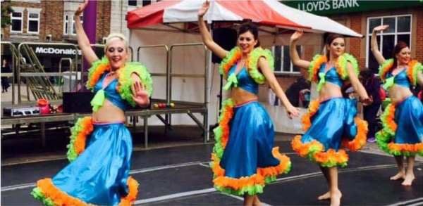 Fruity Flamencos for hire. Book our professional dancers for themed events in London & the UK.