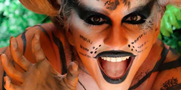 Animal-Body-Paint-Tiger-Character