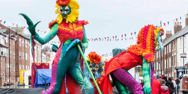 Dragon-Stilt-Walker-Duo