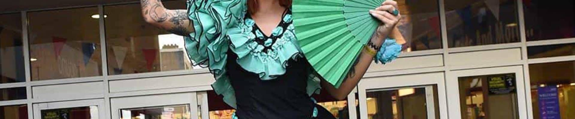 Flamenco-Themed-Stilt-Walker-Performer