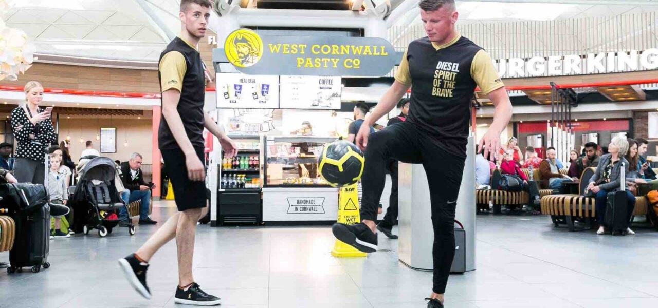 Freestyling-Football-Entertainment-For-Diesel-Campaign