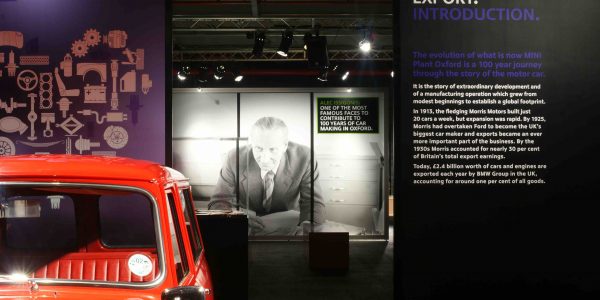Graphics, Print and Digital Media supplied to 100 year MINI Exhibition