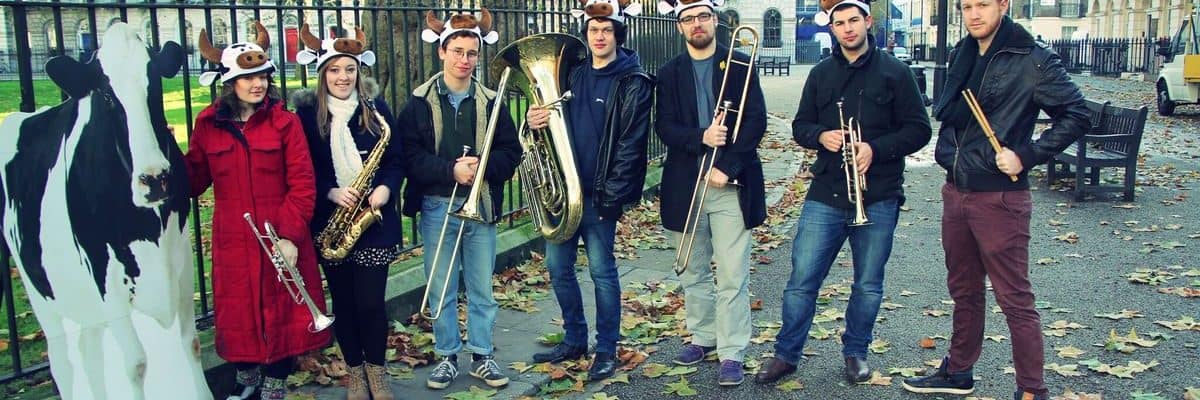 Hire The Big Bull Brass Band for your corporate event in London & the UK. Hire The Big Bull Brass Band for your corporate event in London & the UK.