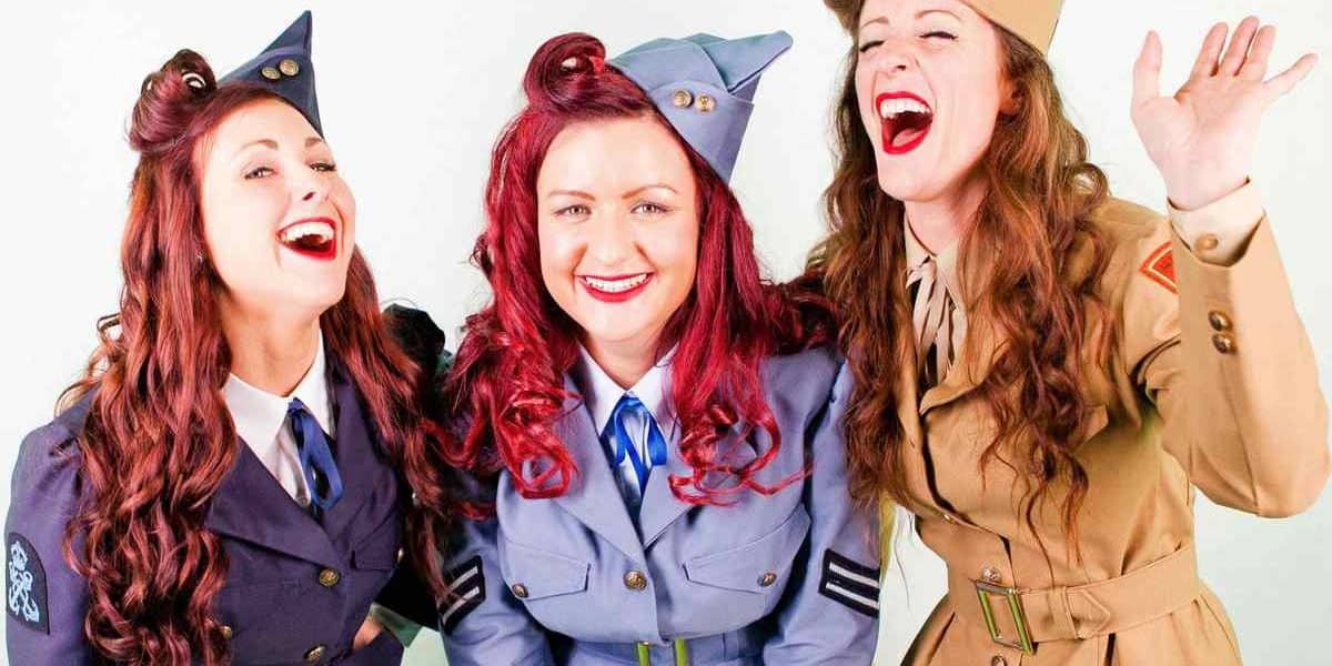 Our 1940's vocal trio is available to book for corporate events in London.