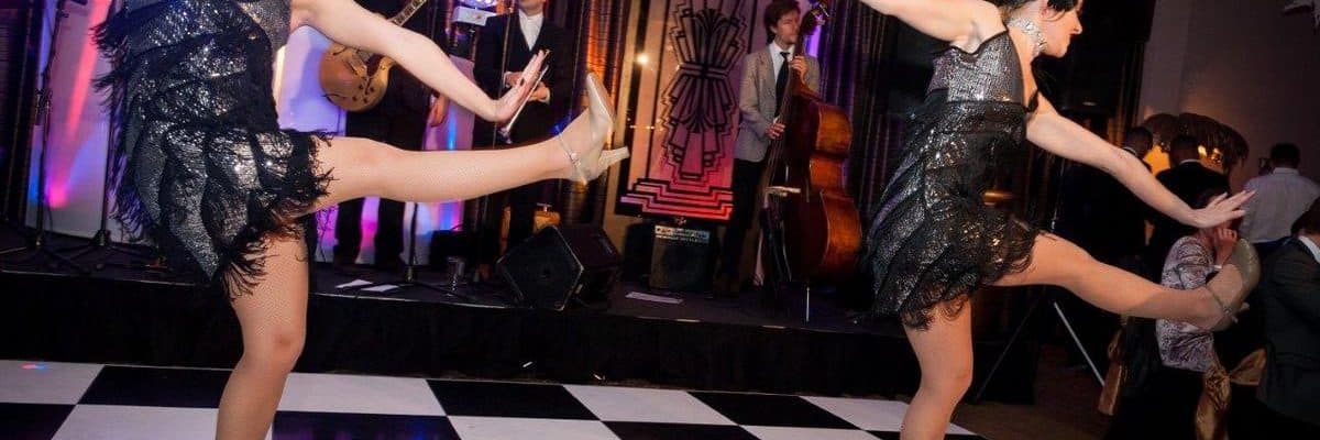 The Extravagant Gatsby Dancers for hire. Book our themed dancers for gala dinners in the UK & London. The Extravagant Gatsby Dancers for hire. Book our themed dancers for gala dinners in the UK & London.