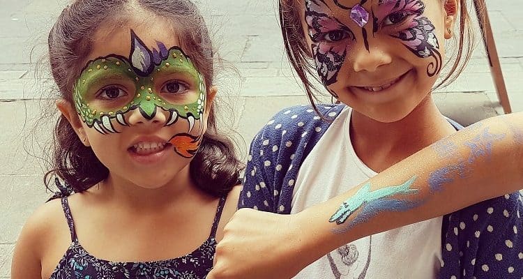 Our brilliant face painting act is available for hire for children's parties in London & the UK. Our brilliant face painting act is available for hire for children's parties in London & the UK.