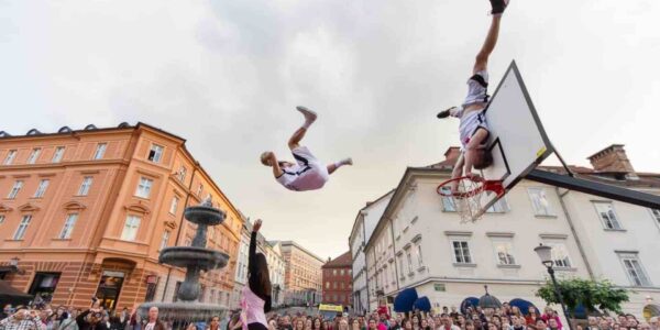 Acrobatic-Sports-Show-In-Public