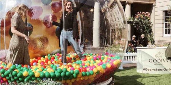 You can hire the giant globe all year round for other activities such as bubble play pits!