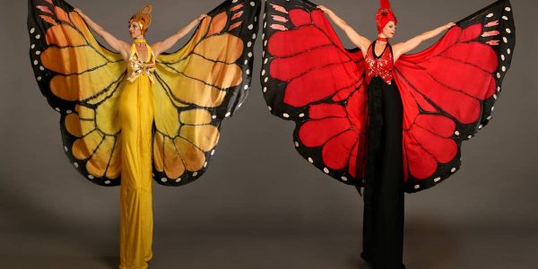 Butterfly-Stilt-Walkers