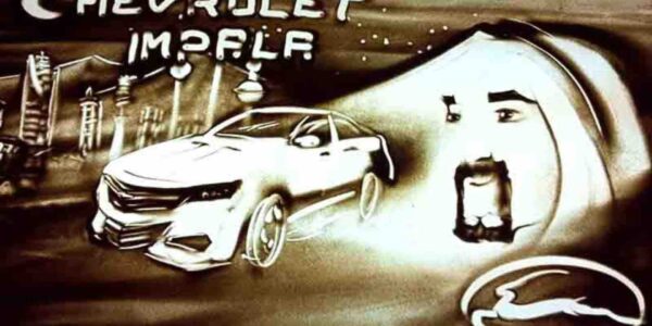 Car-Created-With-Sand-Art