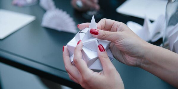 Close-Up-Of-Origami-Folding
