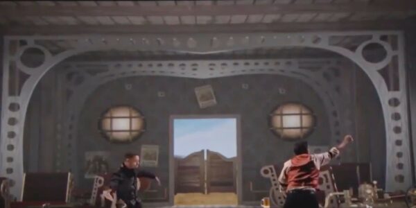 Cowboy-Themed-Projection-Show