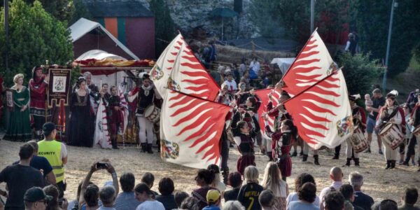 Flag-Waving-Show-At-Event