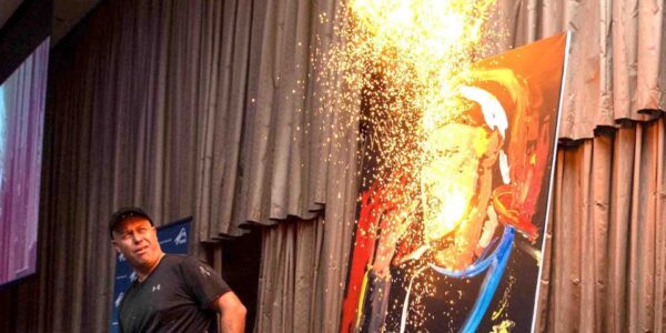 Flame-Speed-Painting