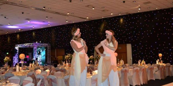 Flower-Power-Stilt-Walker-Duo