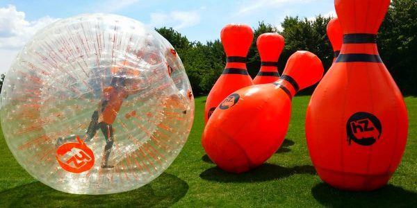 Human-Zorb-Bowling