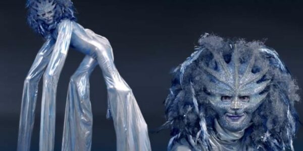Ice-Creature-Stilt-Walkers