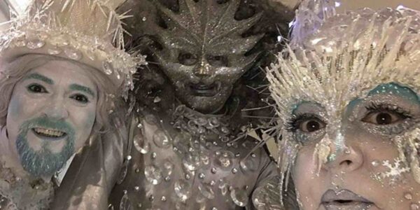 Ice-Themed-Stilt-Performers-For-Hire