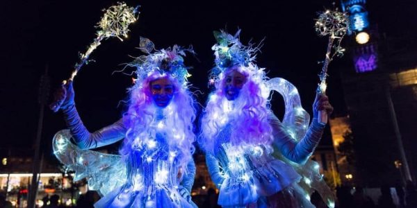 Silver-Fairy-Stilt-Walkers