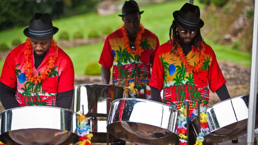 Steel pan and Steel drum for hire in London and the UK. Providing shows and workshops in London and the UK