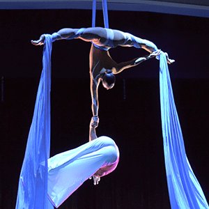 Ballet aerial duo available to hire for corporate events in London and UK